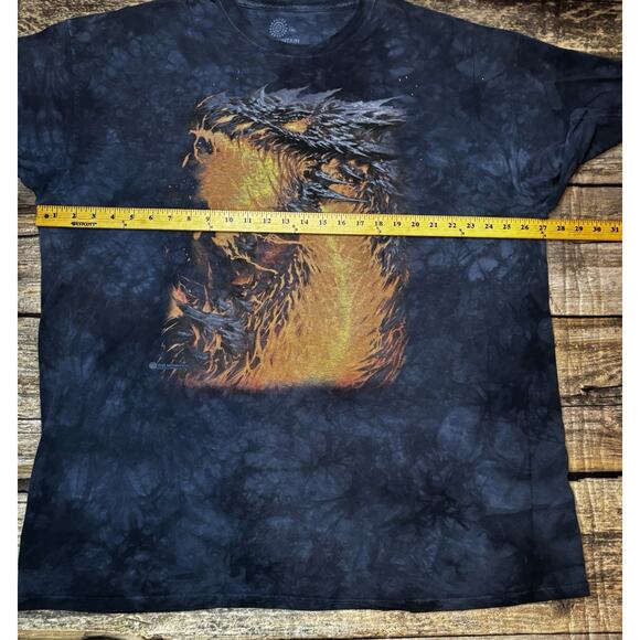 The Mountain Lavaborn Dragon Fire Blue T Shirt Men's Size 3XL - Picture 5 of 10